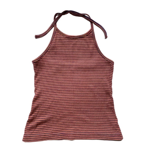 Gap Summer Halter Top Striped Cotton - Picture 10 of 10